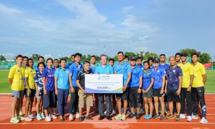กรุงเทพประกันชีวิต ร่วมยินดีกับสมาคมกรีฑาแห่งประเทศไทยฯ ในความสำเร็จของนักกรีฑา ทีมชาติไทยในซีเกมส์ 2022