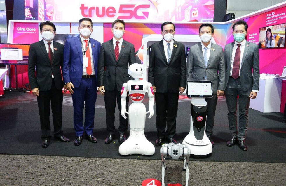 กลุ่มทรู ต้อนรับ นายกรัฐมนตรี ชมนวัตกรรมโซลูชัน 5G ในงาน Thailand 5G Summit : The 5G Leader in the Region