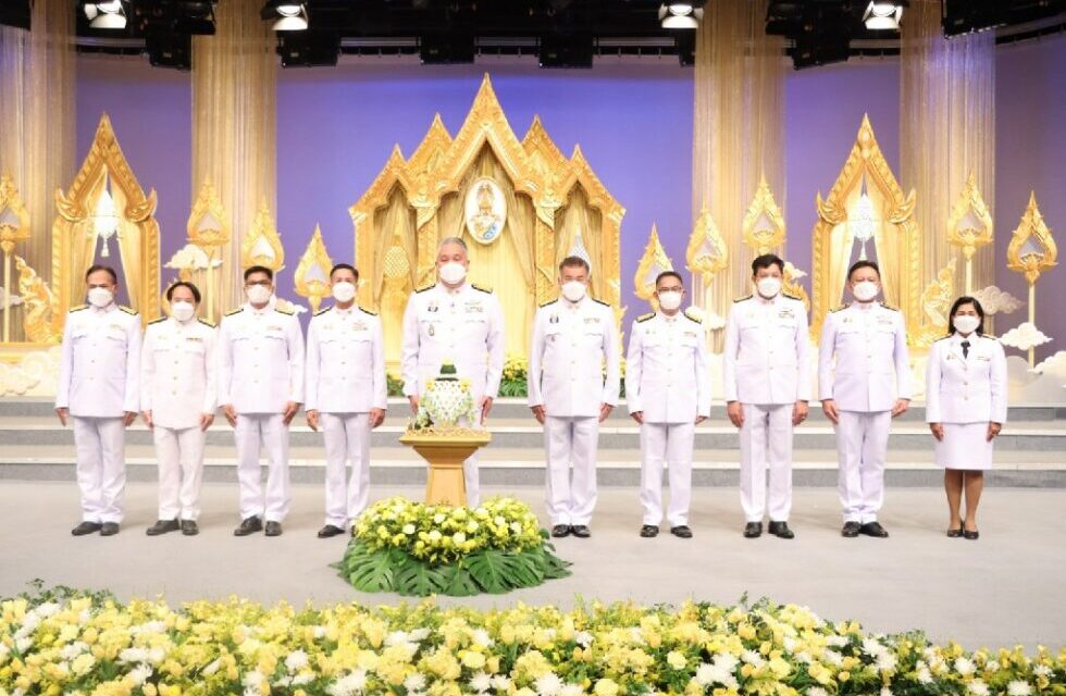 การเคหะแห่งชาติร่วมบันทึกเทปถวายพระพร พระบาทสมเด็จพระเจ้าอยู่หัว รัชกาลที่ 10 ณ สถานีวิทยุโทรทัศน์กองทัพบก ช่อง 5   