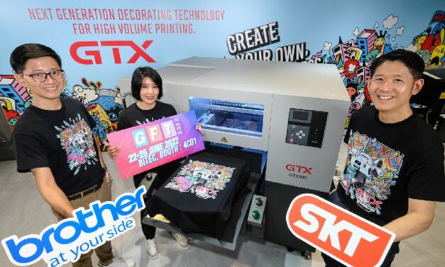 วันนี้ – 25 มิ.ย. นี้ บราเดอร์ เตรียมเผยโฉม ‘GTX600’  สุดยอดเครื่องพิมพ์ผ้าระบบดิจิทัลรุ่นล่าสุดจากญี่ปุ่น ในงาน GFT 2022 ไบเทค บางนา พร้อมข้อเสนอพิเศษแบบสุดคุ้ม!