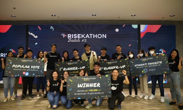 เผยทีมชนะแฮกสุดหิน ช่วย RISE เพิ่ม 1% ให้กับ GDP ของอาเซียนในงาน RISEKATHON Batch #2