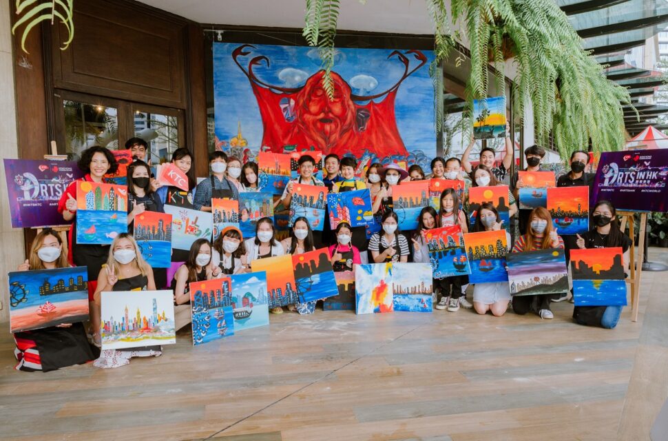 เคทีซีร่วมกับการท่องเที่ยวฮ่องกง ชวนสมาชิกสายอาร์ต ร่วมกิจกรรมวาดรูปสุดเอ็กซ์คลูซีฟ “ARTS in HK”