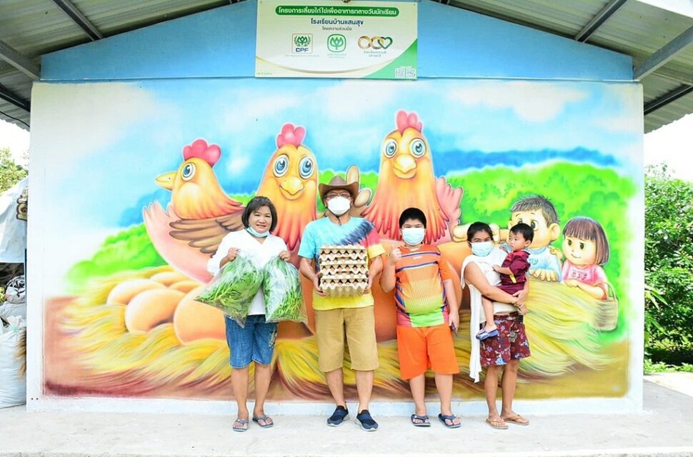 “โรงเรียนบ้านแสนสุข” โมเดลความสำเร็จโครงการเลี้ยงไก่ไข่เพื่ออาหารกลางวันนักเรียน 
