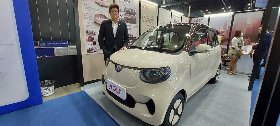อีวี ไพรมัส เผยโฉม  Volt City EV ครั้งแรกในงาน Future Mobility Asia
