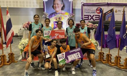 สุดจริง! ทีมบาสเกตบอลหญิง 3 คน ม.ศรีปทุม คว้าแชมป์ถ้วยพระราชทานกรมสมเด็จพระเทพรัตนราชสุดาฯ Thailand 3×3 Basketball