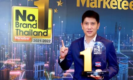 TOA คว้าแชมป์แบรนด์สียอดนิยมอันดับ 1 ในใจคนไทยทั้งประเทศ  “No.1 Brand Thailand 2021-2022”