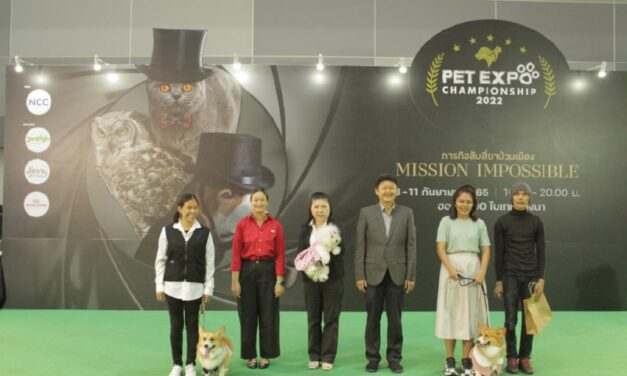 เริ่มต้นขึ้นแล้วสำหรับงาน PET EXPO CHAMPIONSHIP 2022 ครั้งที่ 4 งานแสดงสินค้า บริการ และกิจกรรมการแข่งขันสำหรับสัตว์เลี้ยง และผู้รักสัตว์เลี้ยง