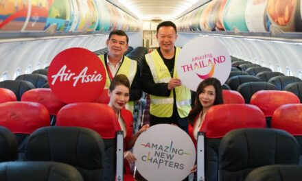 ททท. จับมือแอร์เอเชีย เทคออฟเครื่องบินลายใหม่ “Amazing New Chapters” ประกาศความพร้อมร่วมกันกระตุ้นเที่ยวไทย ดึงนักท่องเที่ยวต่างชาติใช้จ่ายในประเทศ