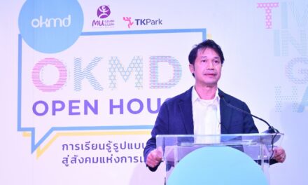 okmd เปิดบ้านโชว์แผนกระตุกต่อมคิดคนไทย มุ่งสู่สังคมแห่งโอกาส เดินหน้าสร้างรากฐานที่แข็งแกร่ง ขับเคลื่อนเศรษฐกิจไทยในโลกยุคใหม่