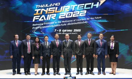 เริ่มแล้ว! มหกรรมเทคโนโลยีประกันภัยสุดยิ่งใหญ่  “Thailand InsurTech Fair 2022”     พบข้อเสนอประกันภัยสุดพิเศษ พร้อมลุ้นรางวัลรวมมูลค่ากว่า 1.6 ล้านบาท   7-9 ตุลาคม 2565 ณ อิมแพ็ค เมืองทองธานี ฮอลล์ 6   