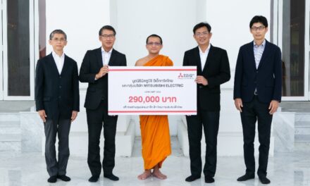 มูลนิธิมิตซูบิชิ อิเล็คทริคไทย และกลุ่มบริษัท Mitsubishi Electric สนับสนุนโครงการประทีปเด็กไทย ต่อเนื่องเป็น ปีที่ 6