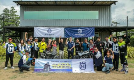 Husqvarna มอบสุดยอดประสบการณ์การขับขี่ทางฝุ่น จัด Club Meeting 1st : FLAT TRACK – FLAT WHITE ครั้งแรกในไทย