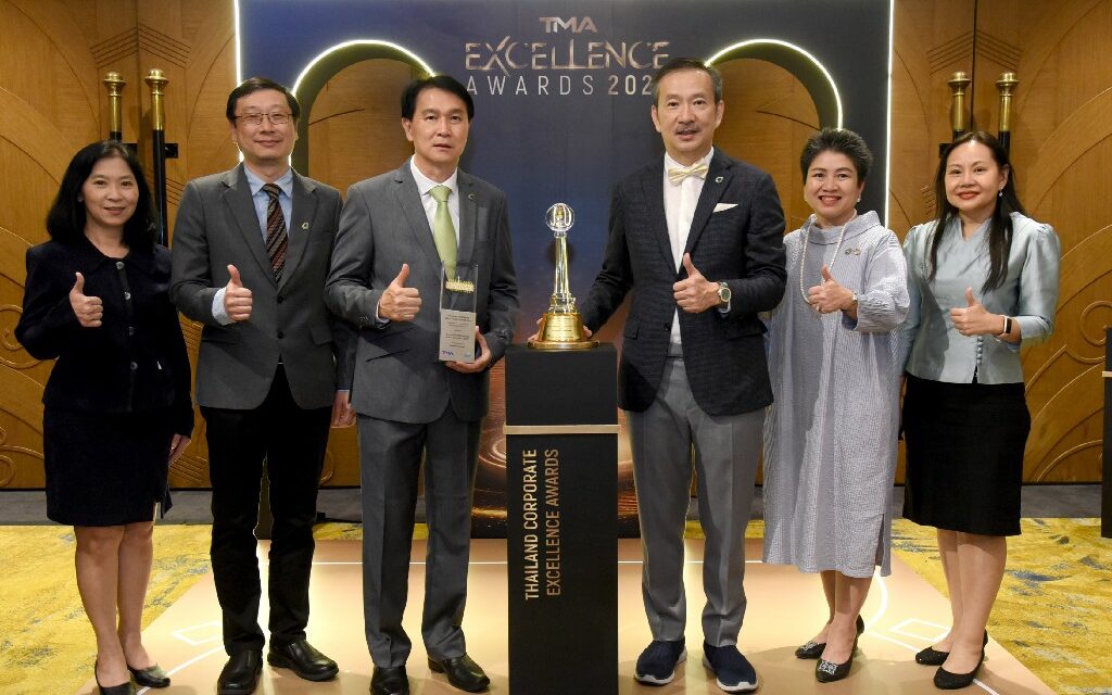 บางจากฯ รับรางวัลถ้วยพระราชทานกรมสมเด็จพระเทพรัตนราชสุดา ฯ  สาขาความเป็นเลิศด้านการพัฒนาที่ยั่งยืน  พร้อมรางวัลดีเด่นสาขาความเป็นเลิศด้านผู้นำจาก Thailand Corporate Excellence Awards 2022
