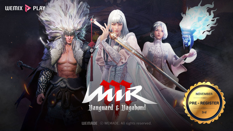 MIR M เกมมือถือแนว MMORPG ฟอร์มยักษ์จากค่ายวีเมด  เปิดให้ลงทะเบียนล่วงหน้าแล้ว