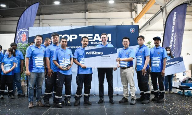 สแกนเนียจัดแข่งขันค้นหาสุดยอดทีมช่าง Scania Top Team Thailand 2022  และพร้อมเป็นเจ้าภาพ Scania Top Team Regional Thailand 2023