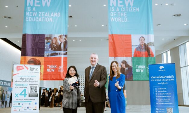 เคทีซีร่วมออกบูธในงาน New Zealand Education Fair 2022  และต้อนรับเอกอัครราชทูตนิวซีแลนด์ประจำประเทศไทย