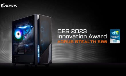 ชุดประกอบคอมพิวเตอร์ GIGABYTE AORUS STEALTH 500 คว้ารางวัลจาก CES 2023 Innovation Award