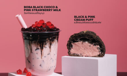 Black&Pink in Your Sky ฉลองปีใหม่ ด้วยเมนู “ช็อคโก้สตอเบอรี่ไข่มุกบุก” อินเทรนด์แบบบลิ้งๆ บนเครื่องแอร์เอเชีย