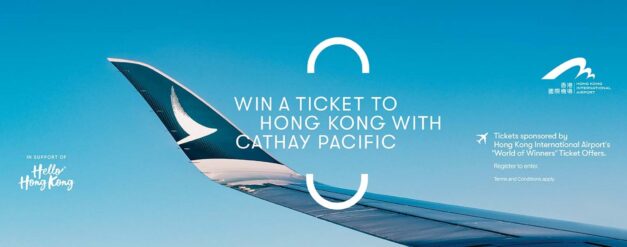 แคมเปญ “World of Winners” แจกตั๋วเครื่องบินไป-กลับ ‘ฮ่องกง’ เริ่มด้วยตั๋ว Cathay Pacific 17,400 ใบ สำหรับประเทศไทย!  จากทั้งหมด 80,000 ใบ สำหรับภูมิภาคเอเชียตะวันออกเฉียงใต้