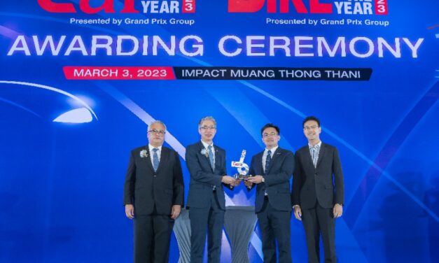 BYD ATTO 3 ผงาดวงการ EV คว้ารางวัล Best EV SUV  ตอกย้ำความเป็นผู้นำตลาดรถยนต์ไฟฟ้า  ในงานประกาศรางวัลรถยอดเยี่ยมแห่งปี Car of The Year 2023