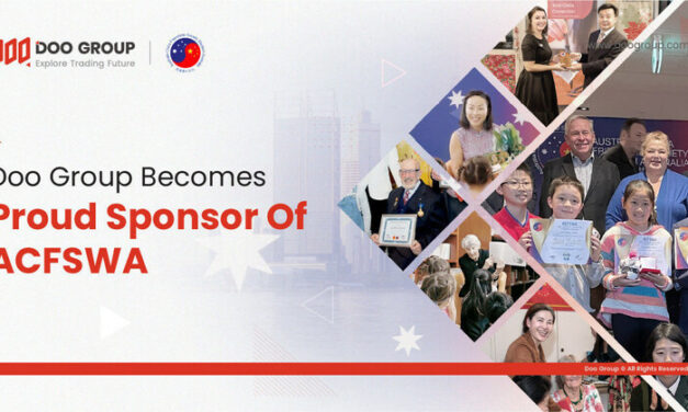 Doo Group รับบทผู้สนับสนุนสมาคมมิตรภาพออสเตรเลีย-จีนแห่งรัฐเวสเทิร์นออสเตรเลีย (ACFSWA)