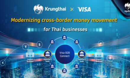 ครั้งแรกในไทย “กรุงไทย” จับมือ “วีซ่า” เปิดมิติใหม่ บริการโอนเงินต่างประเทศสำหรับลูกค้าธุรกิจ ด้วย “Visa B2B Connect” “มั่นใจ – ถึงไว – เรทดี”
