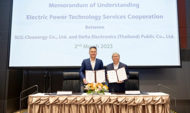 เดลต้า ประเทศไทย และ เอสซีจี คลีนเนอร์ยี่ ลงนามความร่วมมือด้านการบริการพลังงานทดแทน เพื่อเป้าหมาย RE100 และการปล่อยคาร์บอนสุทธิเป็นศูนย์