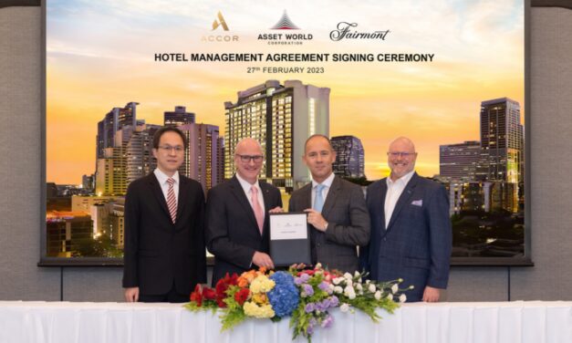 Fairmont Hotels & Resorts จับมือ AWC เซ็นสัญญาเตรียมเปิดตัวโรงแรม  Fairmont แห่งแรกของไทย