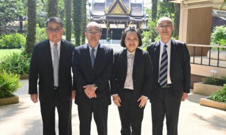 กรุงศรีต้อนรับประธานมูลนิธิมิตซูบิชิ ยูเอฟเจ ในโอกาสมอบทุนการศึกษาแก่เยาวชนไทย