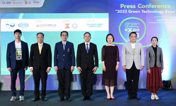 กระทรวงพลังงาน ผนึกกำลังกับ สมาคมวิทยาศาสตร์และเทคโนโลยี ไทย-จีน (TSAST) และ CAS-ICCB จัดงาน “2023 Green Technology Expo” เดินหน้ากำหนดแผนลดการปล่อย GHG พร้อมหนุนประเทศไทยเป็นศูนย์กลางผลิตยานยนต์ไฟฟ้า และส่งมอบโลกให้คนรุ่นใหม่  