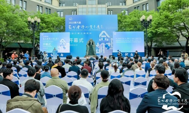 Xinhua Silk Road: นครซูโจวจัดมหกรรมศิลปะทะเลสาบจินจี ครั้งที่ 6 ส่งเสริมการแลกเปลี่ยนทางวัฒนธรรมระหว่างประเทศ   