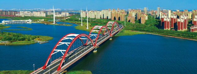 เมืองนิเวศเทียนจิน จีน-สิงคโปร์ มุ่งมั่นส่งเสริมอุตสาหกรรมการพัฒนาและการก่อสร้างอาคารสีเขียว