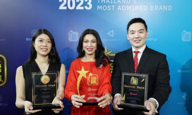 เอไอเอ ประเทศไทย คว้า 3 รางวัลสุดยอดแบรนด์และบริษัทที่น่าเชื่อถือ  จากเวที 2022-2023 Thailand’s Most Admired Company และ 2023 Thailand’s Most Admired Brand  โดยนิตยสาร BrandAge