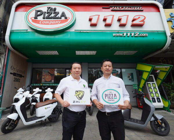 จวื้อ อีวี (ZHI EV) จับมือ ไมเนอร์ ฟู้ด ตอบเทรนด์รักษ์โลก ส่งจักรยานยนต์ไฟฟ้าคุณภาพ เพื่อให้บริการส่งอาหารแบบ “Green Delivery” แก่ลูกค้าเดอะ พิซซ่า คอมปะนี