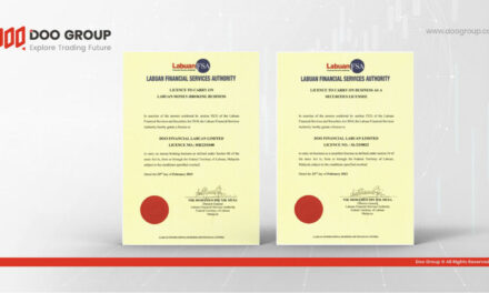 Doo Financial ได้รับใบอนุญาตนายหน้าซื้อขายหลักทรัพย์และเงิน จาก Malaysia Labuan Financial Services Authority (MY Labuan FSA)