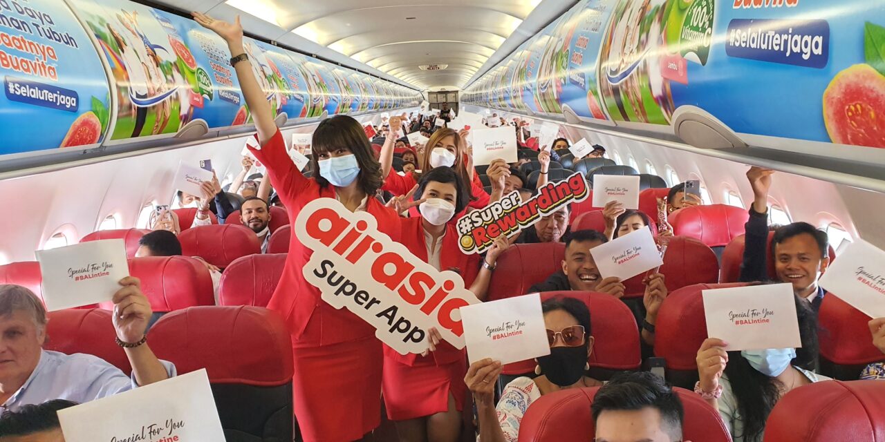 airasia Super App ฉลองสงกรานต์ แจกคะแนนโบนัส พร้อมลุ้นตั๋วแอร์เอเชีย 2 ที่นั่ง*!รับคะแนน airasia points 3 เท่าสำหรับการทำธุรกรรมบน airasia super app ตั้งแต่วันนี้ถึง 15 เมษายน 2566 เพียงคุณชำระด้วยบัตรเครดิตแอร์เอเชีย ธนาคารกรุงเทพ