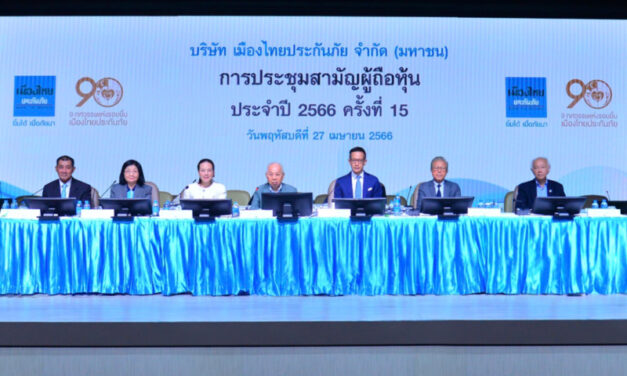 เมืองไทยประกันภัย จัดงานประชุมสามัญผู้ถือหุ้น ประจำปี 2566 