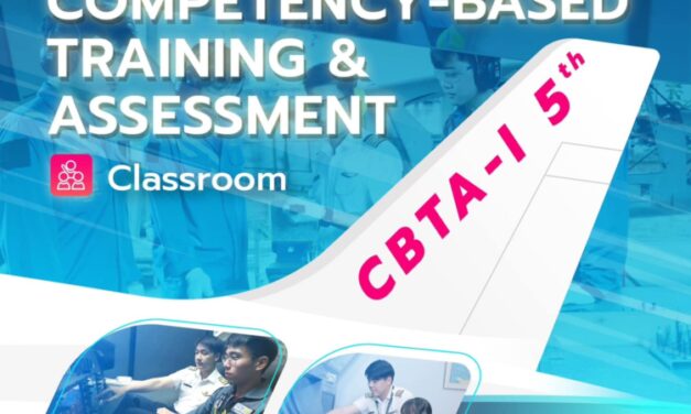 สถาบันการบินพลเรือน เปิดการฝึกอบรมหลักสูตร  “Introduction to Aviation Competency-Based Training and Assessment (CBTA)”