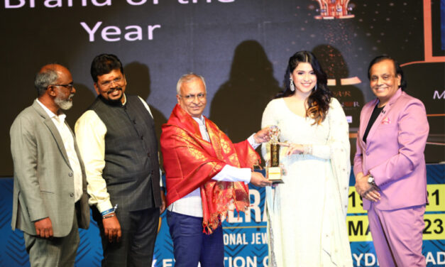 แพรนด้า จิวเวลรี่ ประเทศอินเดีย ในเครือ Pranda Group  คว้ารางวัล International Brand of the Year 
