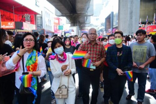 พม. โดย สค. เข้าร่วมงาน Bangkok Pride Parade 2023 เนื่องในเดือน Pride Month 