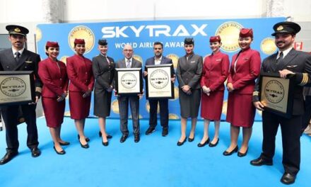 กาตาร์ แอร์เวย์ส คว้ารางวัลสายการบินชั้นธุรกิจที่ดีที่สุดในโลก พร้อมอีกสามรางวัลการันตีในงาน Skytrax 2023 World Airline Awards