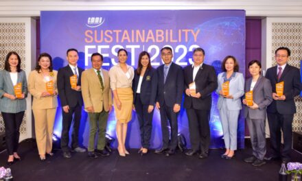 เดลต้า ประเทศไทย ได้รับรางวัล CMMU-ESG Award 2023 ด้านความยั่งยืนและความรับผิดชอบต่อสังคม โดยมหาวิทยาลัยมหิดล