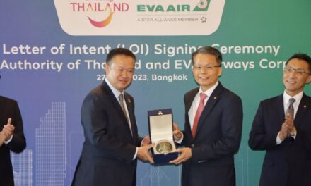 ททท. และ สายการบิน EVA Air ร่วมลงนาม LOI เร่งเพิ่มนักท่องเที่ยวตลาดหลักเดินทางท่องเที่ยวไทย