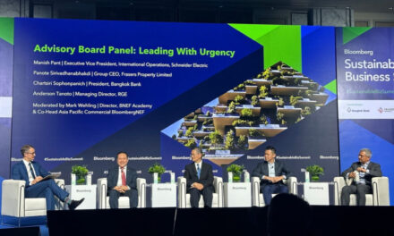 เฟรเซอร์ส พร็อพเพอร์ตี้ เผยวิสัยทัศน์ด้านความยั่งยืน  พร้อมชูโครงการต้นแบบ “วัน แบงค็อก”  ในงาน Bloomberg Sustainable Business Summit ณ ประเทศสิงคโปร์