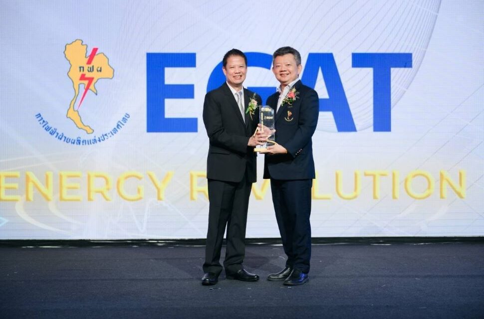 กฟผ. คว้า 2 รางวัลในงาน SETA 2023 และ Solar+Storage Asia 2023