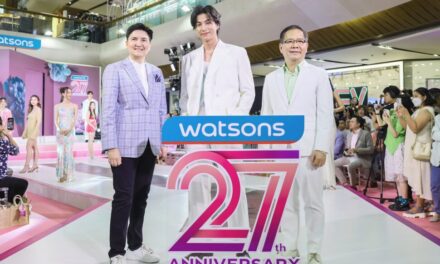 ‘Watsons 27th Anniversary’ วัตสันฉลองครบรอบ 27 ปี มุ่งหน้าส่งต่อสิ่งดีๆ สู่สังคมไทย   