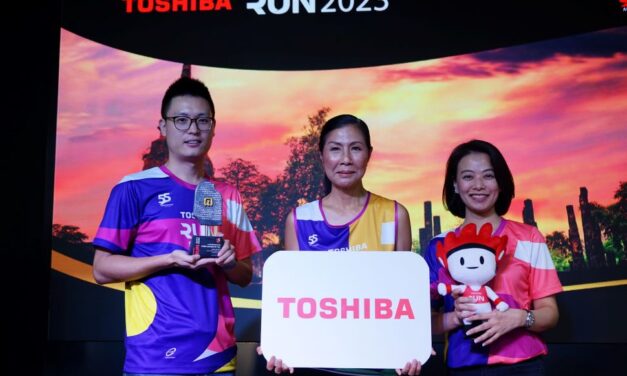 โตชิบา ฉลอง 55 ปี นำสิ่งที่ดีสู่ชีวิต  จัดวิ่ง Toshiba Run 2023 ชิงถ้วยพระราชทาน