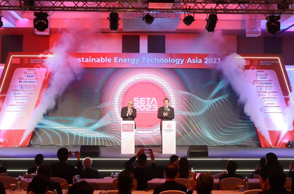 กฟผ. ชูธงมุ่งบรรลุเป้าหมาย Carbon Neutrality ในเวทีระดับโลกด้านพลังงาน  “SETA 2023” และ “Solar+Storage Asia 2023”