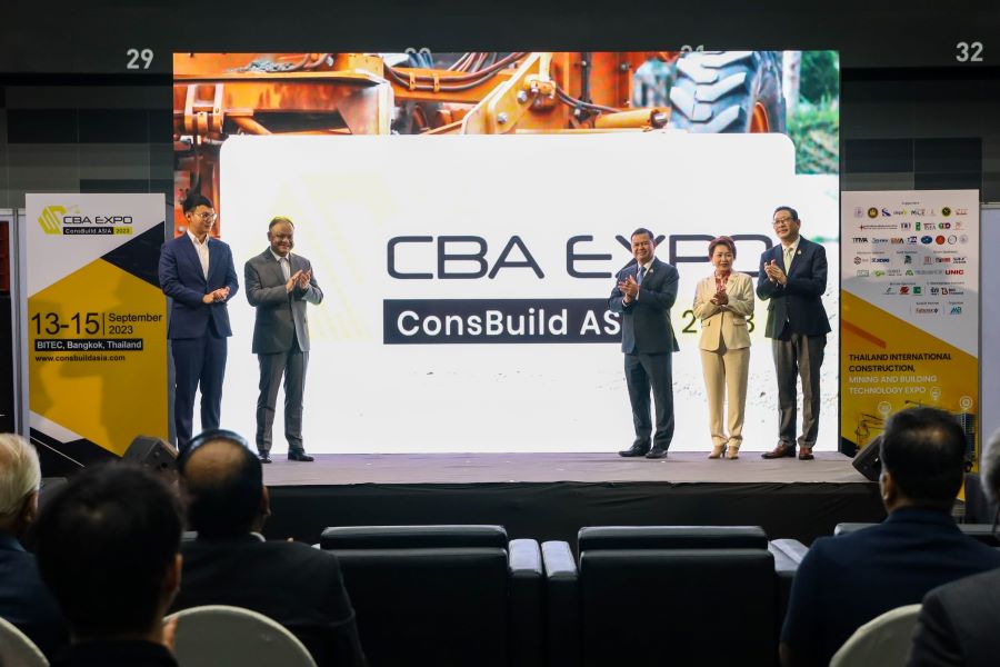 เริ่มแล้ว CBA Expo 2023มหกรรมแสดงสินค้าเครื่องจักรกล เทคโนโลยี เพื่ออุตสาหกรรมก่อสร้าง อาคาร และเหมืองแร่ระดับนานาชาติ