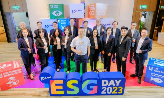 BAM จัดงาน ESG Day 2023 ขับเคลื่อนองค์กรสู่ความยั่งยืน Growing Sustainable Together “ก้าวไปด้วยกัน…อย่างยั่งยืน”